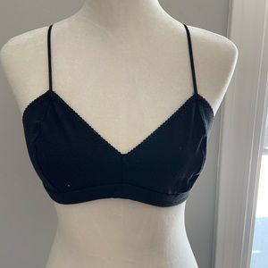 Victoria’s Secret Black Cotton Bralette